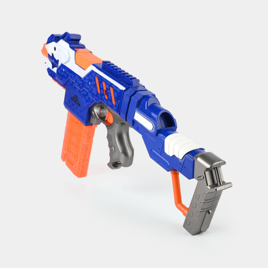 Action Packed Soft Dart Blaster Toy for Kids