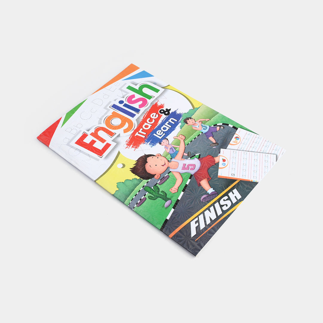 Kids Activities English Trace & Learn Book