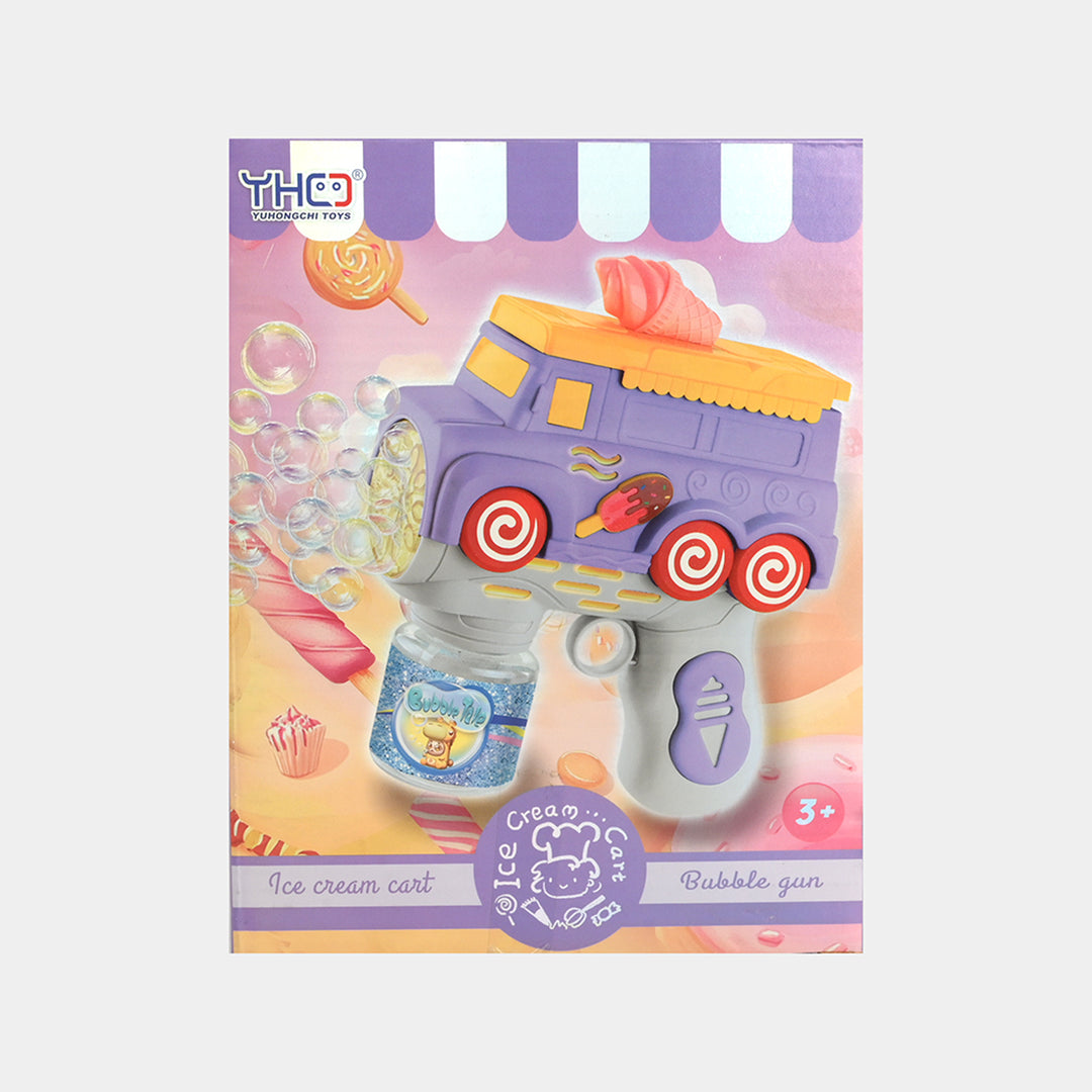 Ice Cream Truck Bubble Gun with Light Effects