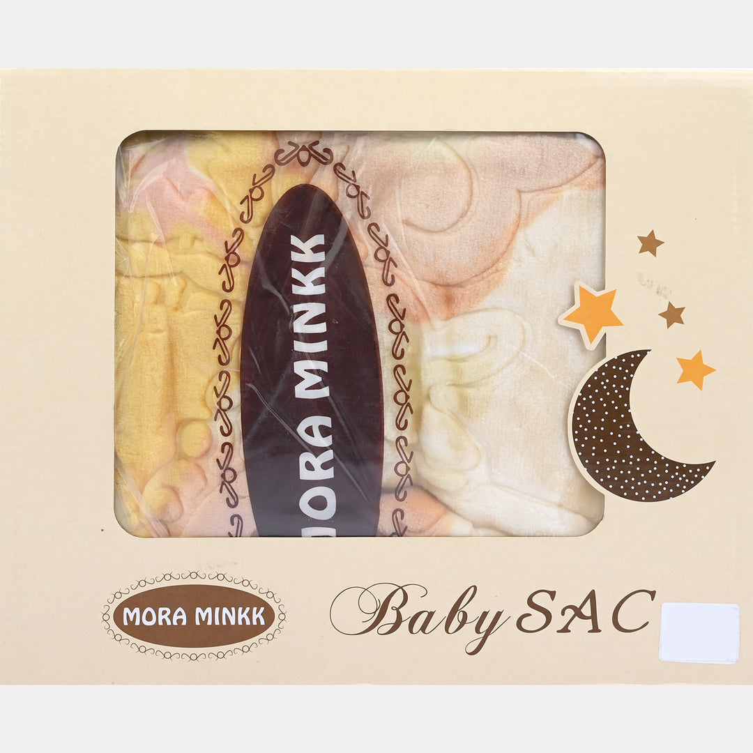 Baby Mora Mink Zipper Plush Blanket