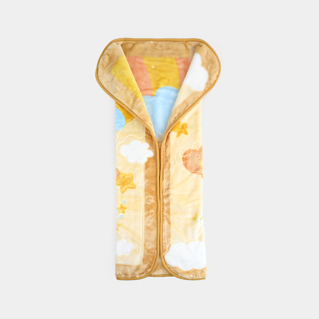 Baby Mora Mink Zipper Plush Blanket