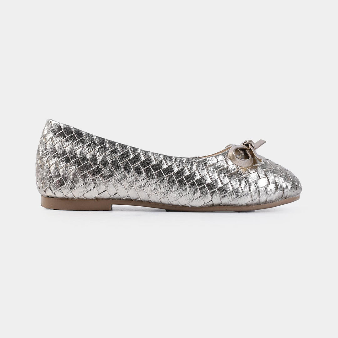 Girls Pumps S1-03-Golden