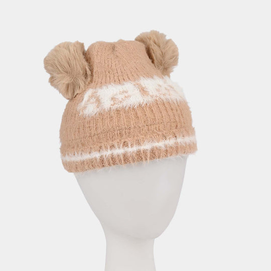 Baby Winter Woolen Cap/Hat - 12M+