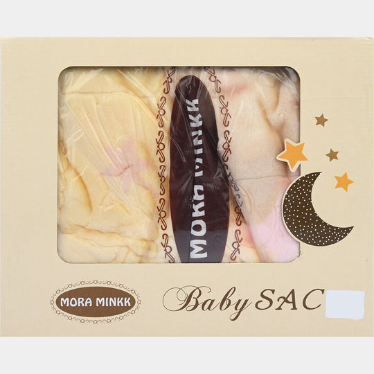 Baby Mora Mink Zipper Plush Blanket