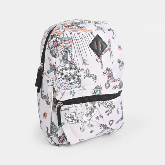 Elegant Printed Backpack
