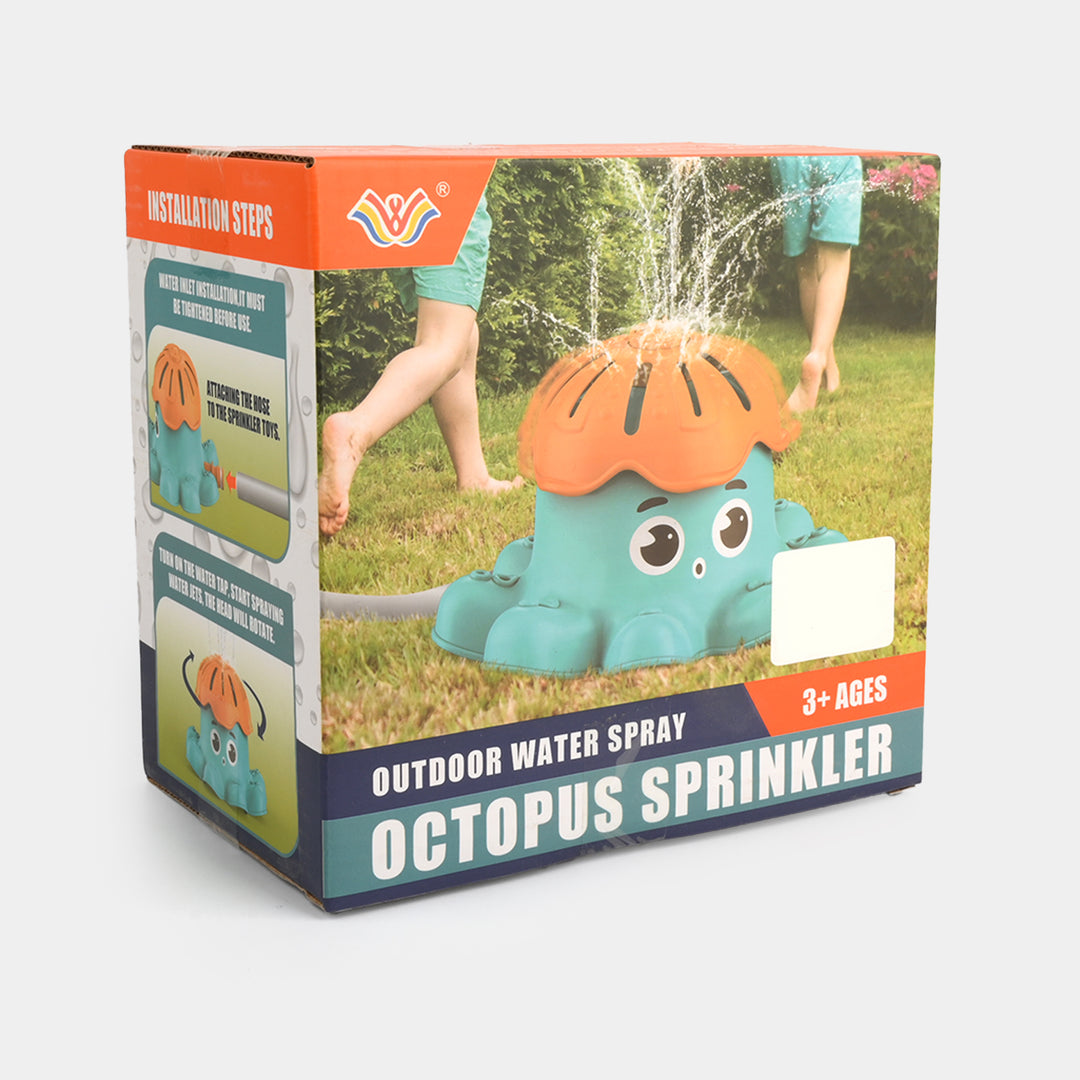 Kids Outdoor Octopus Water Sprinkler Toy