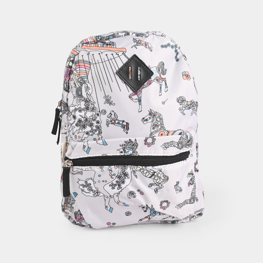 Elegant Printed Backpack