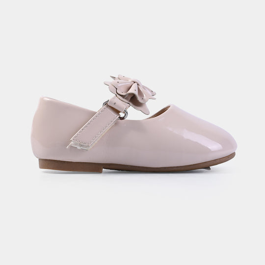 Girls Pumps ES-30-BEIGE