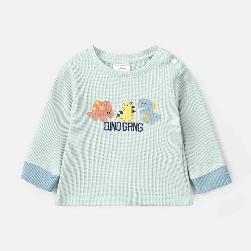Infant Boys Thermal Knitted Suit 319 - 034- N.Green