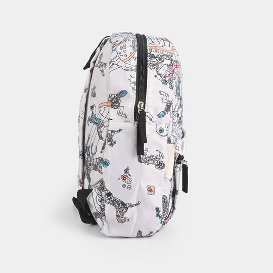 Elegant Printed Backpack