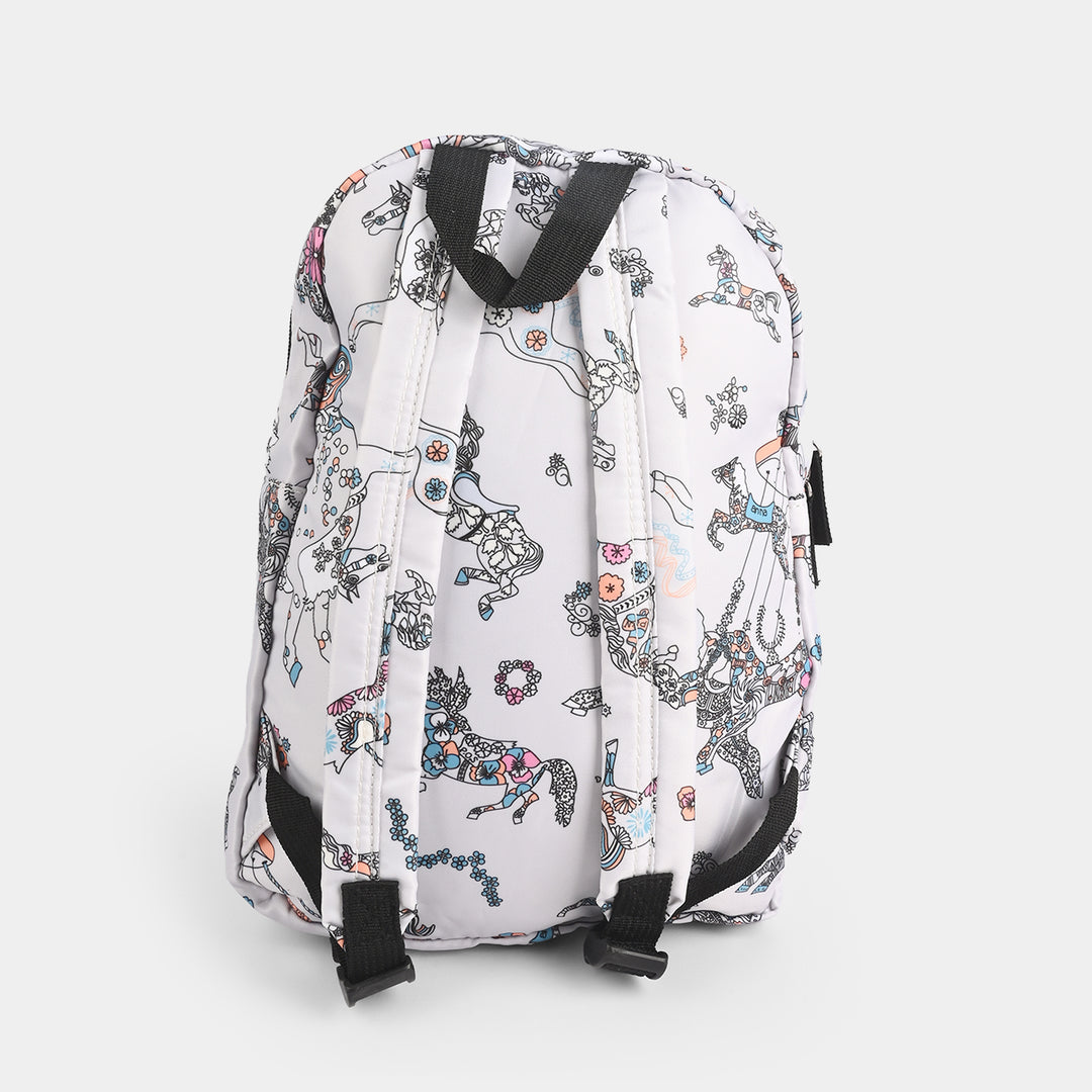 Elegant Printed Backpack