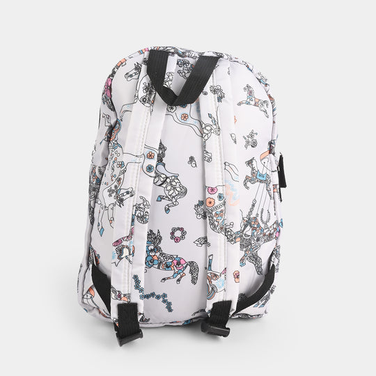 Elegant Printed Backpack