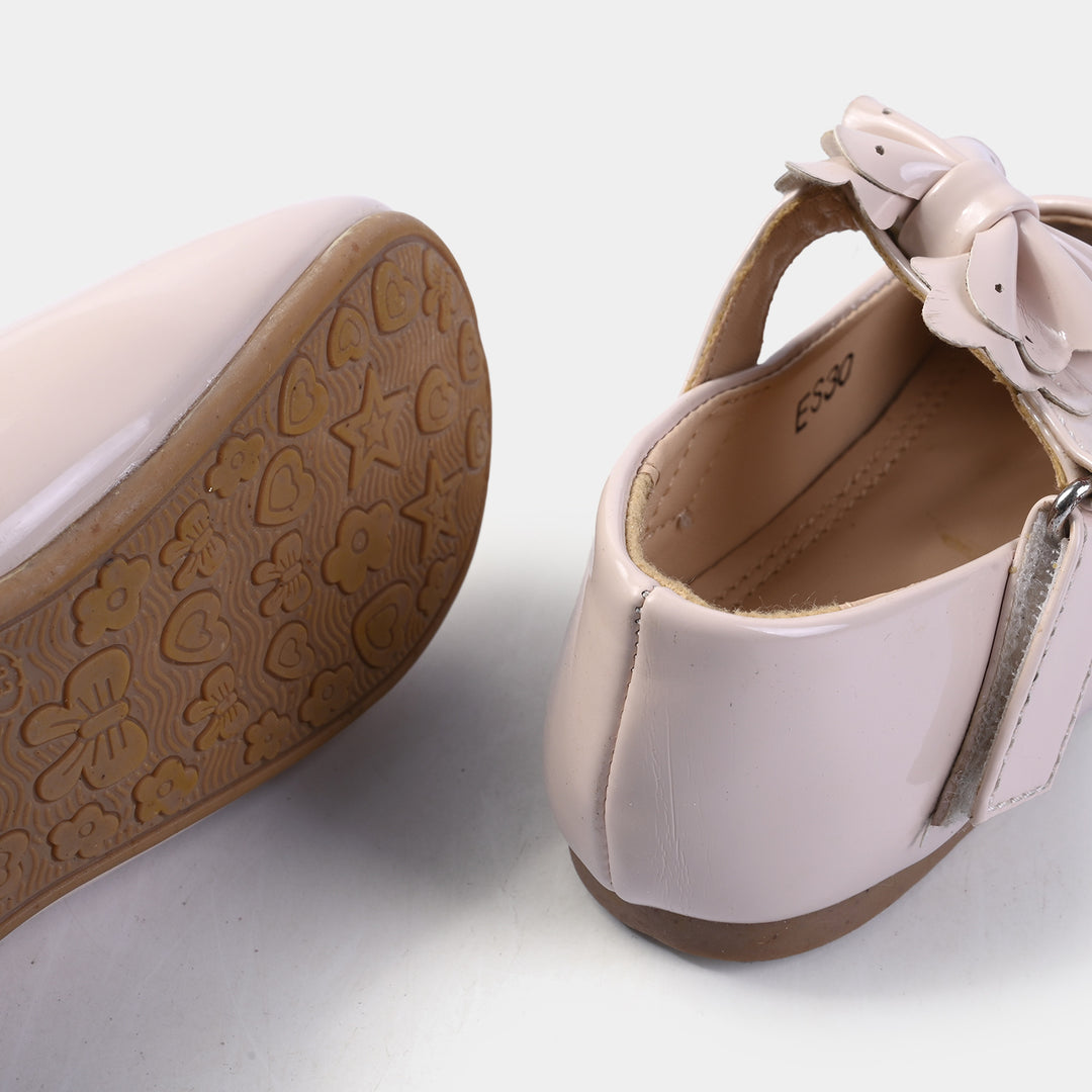 Girls Pumps ES-30-BEIGE