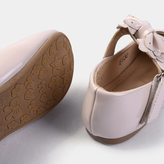 Girls Pumps ES-30-BEIGE