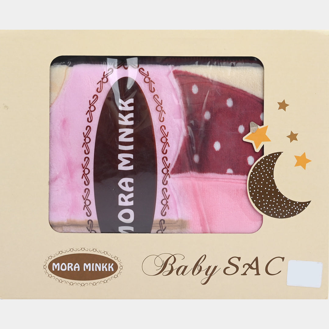 Baby Mora Mink Zipper Plush Blanket