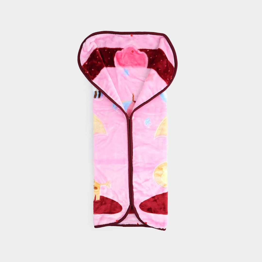 Baby Mora Mink Zipper Plush Blanket