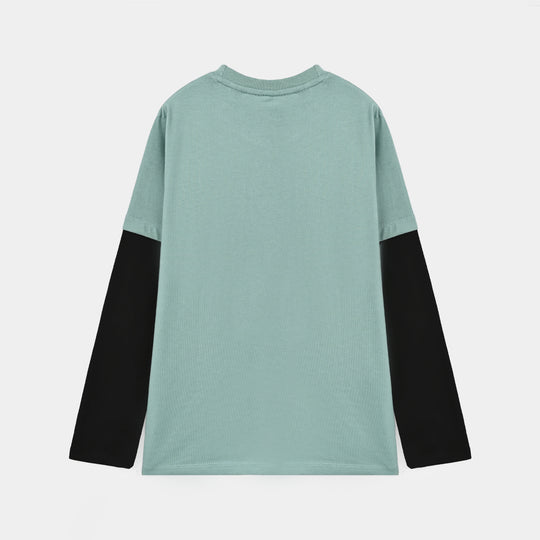 Boys Cotton Jersey T-Shirt F/S Stay Real