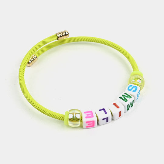 Alphabet Charm Bangle