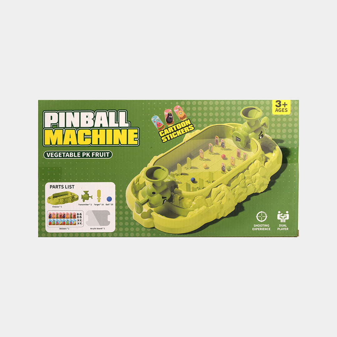 Tabletop Pinball Arcade Board Game Set for Kids