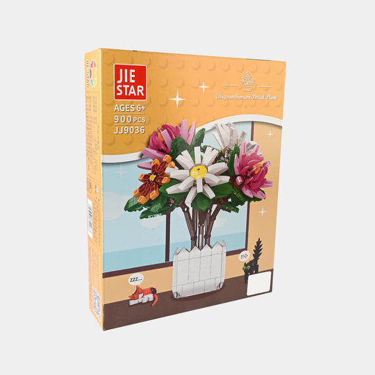 Chrysanthemum Building Blocks 900Pcs JJ9036