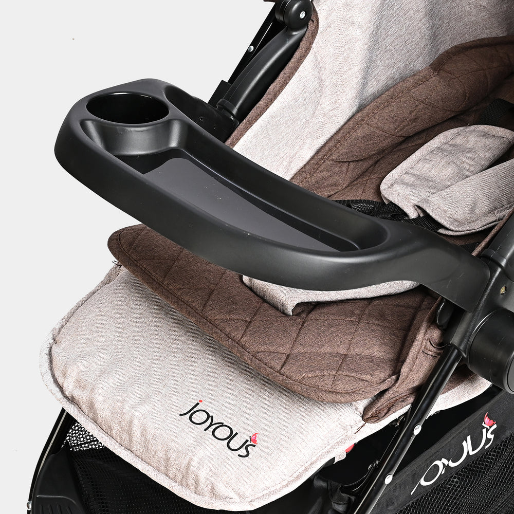 Travel-Friendly Baby Stroller Joyous | JY508 Brown