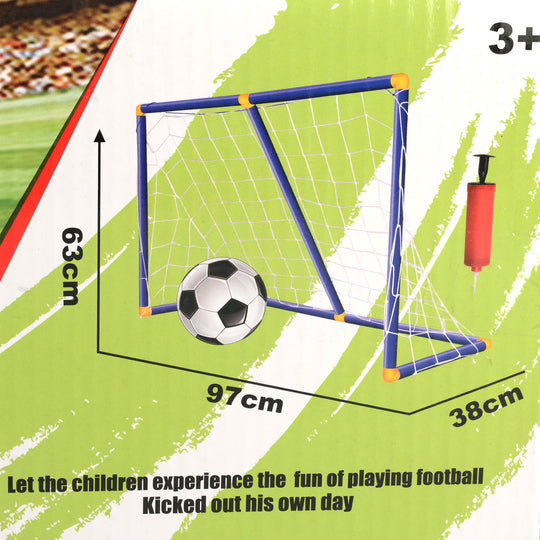 Kids Football Soccer Goal Post Set