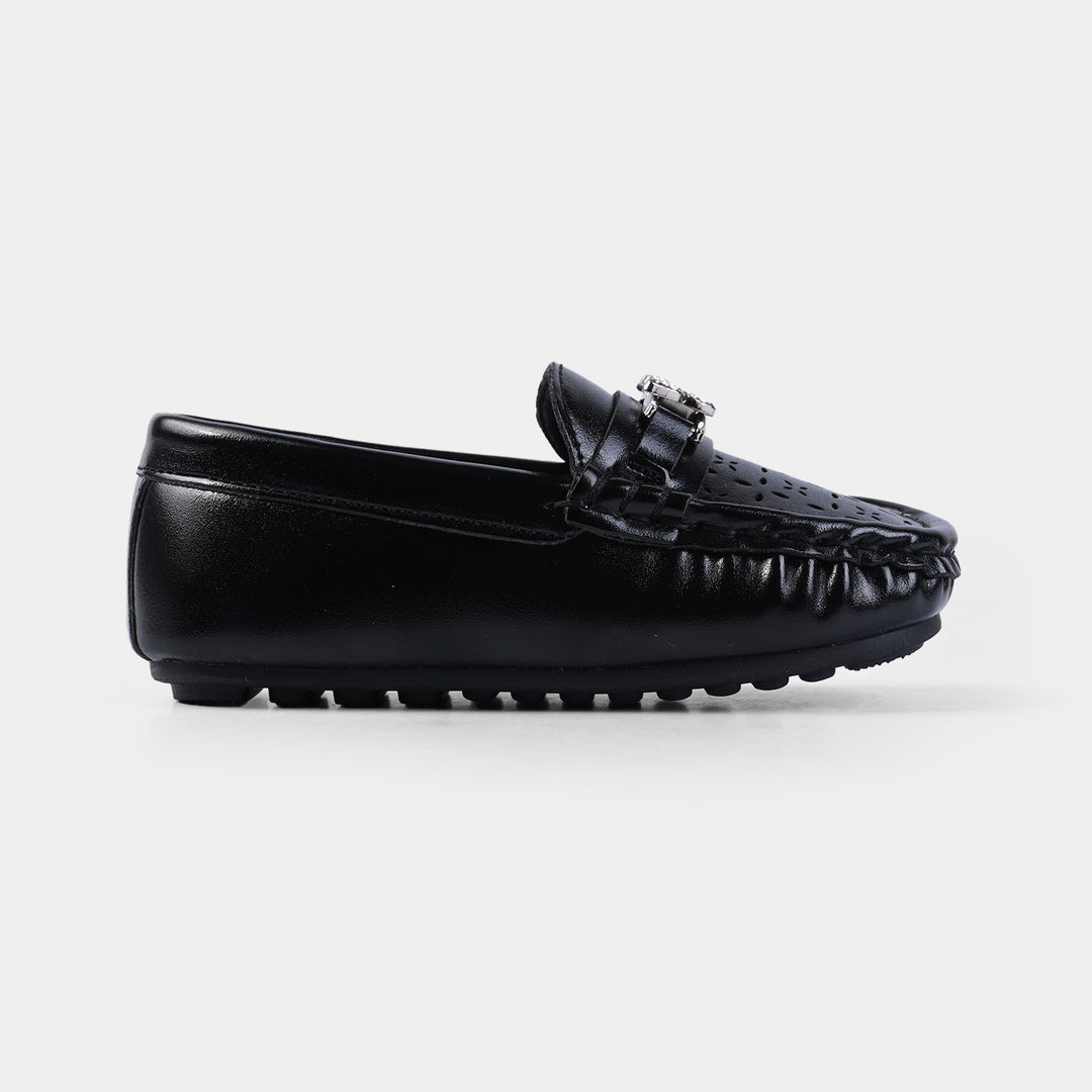 Girls Loafer XR502-G2-BLACK