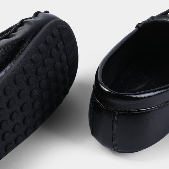 Girls Loafer XR502-G2-BLACK