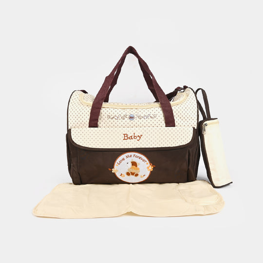 Travel baby Mother Bag - Brown