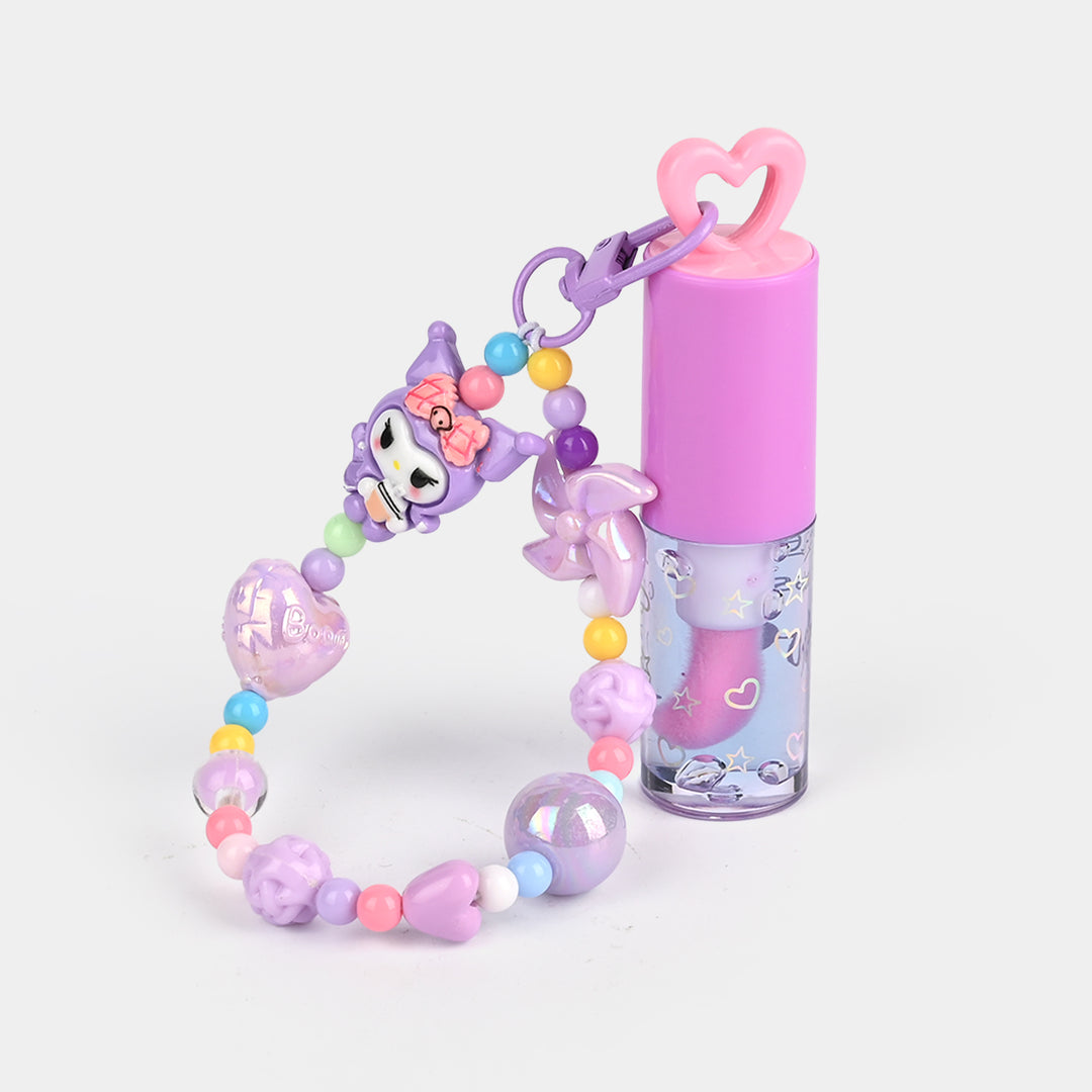 Lip Gloss with Integrated Charm