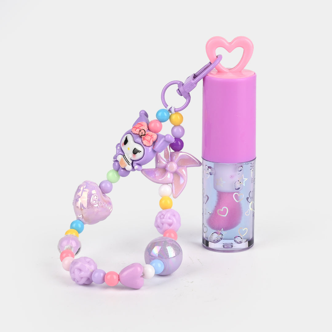 Lip Gloss with Integrated Charm