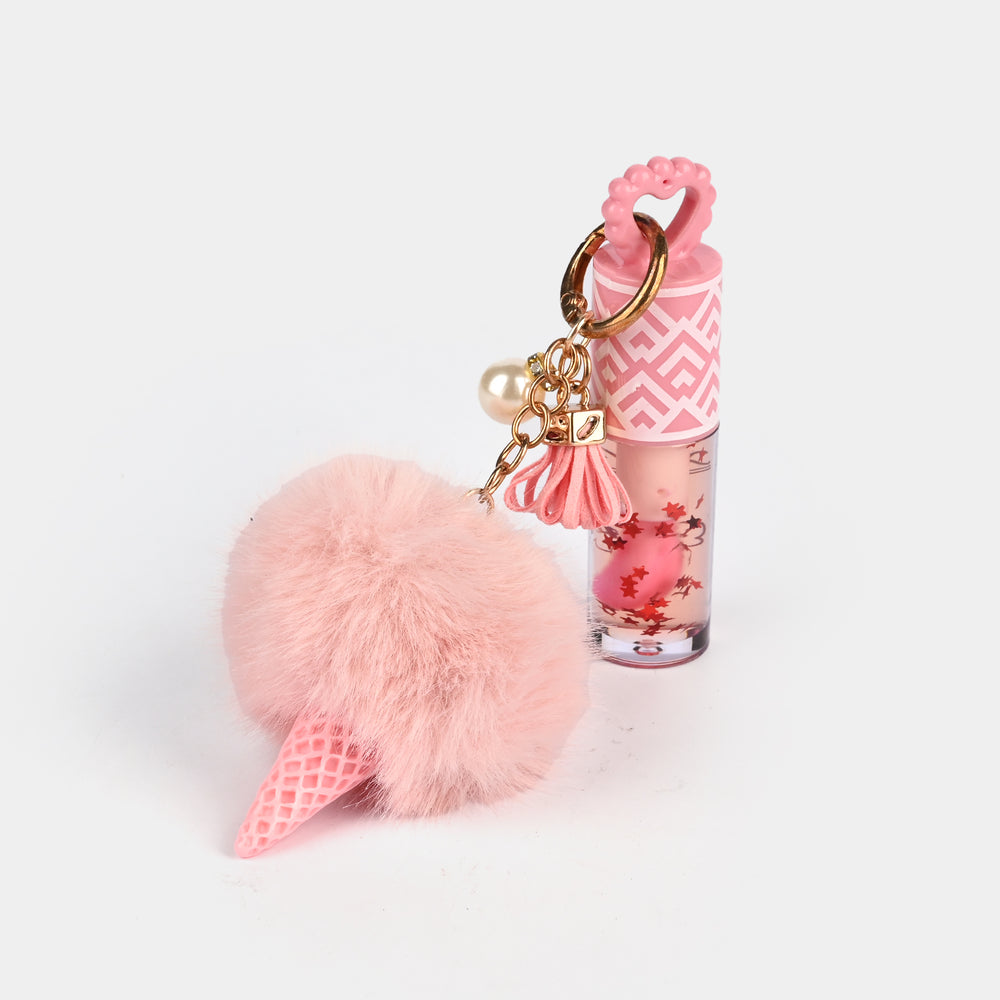 Lip Gloss with Integrated Charm