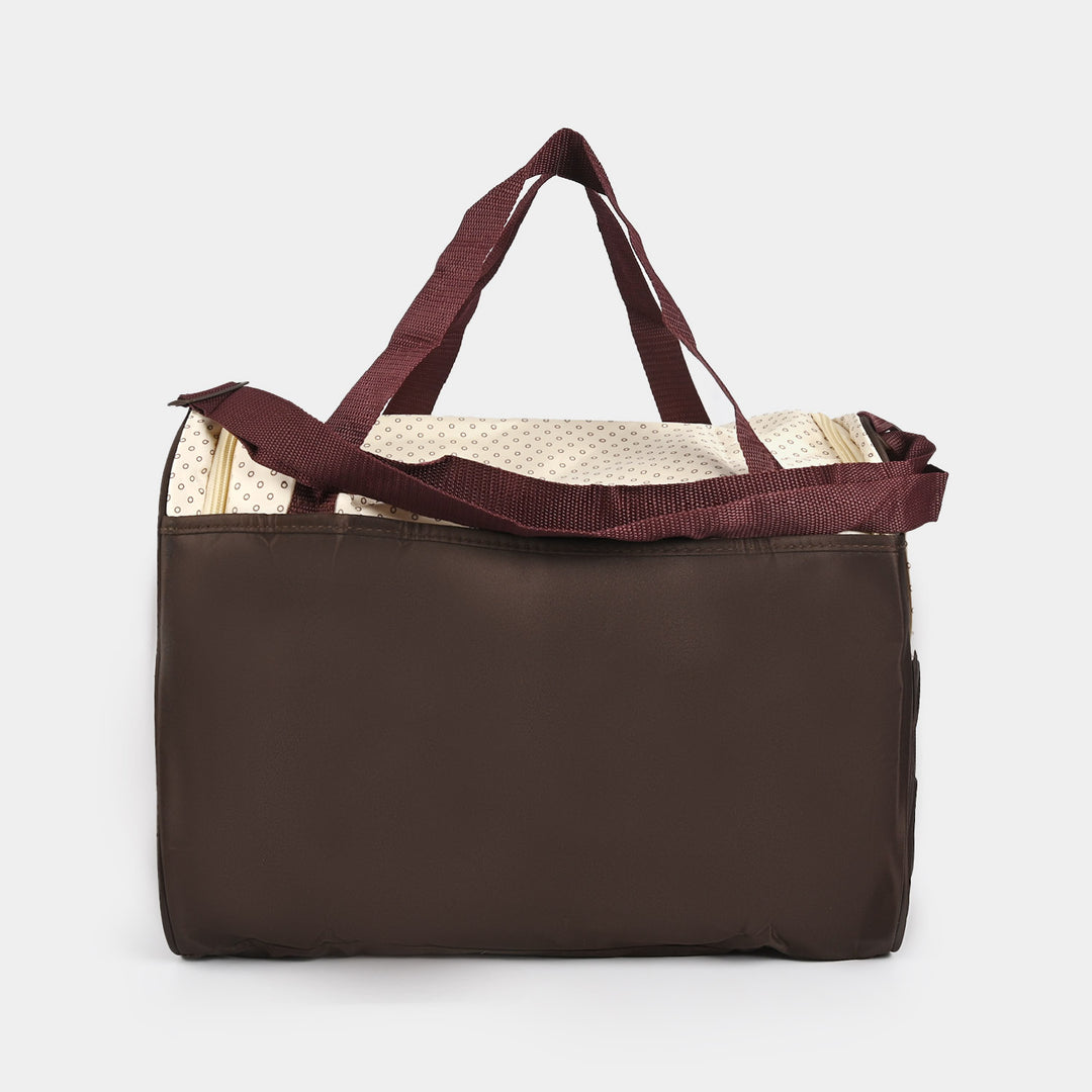 Travel baby Mother Bag - Brown