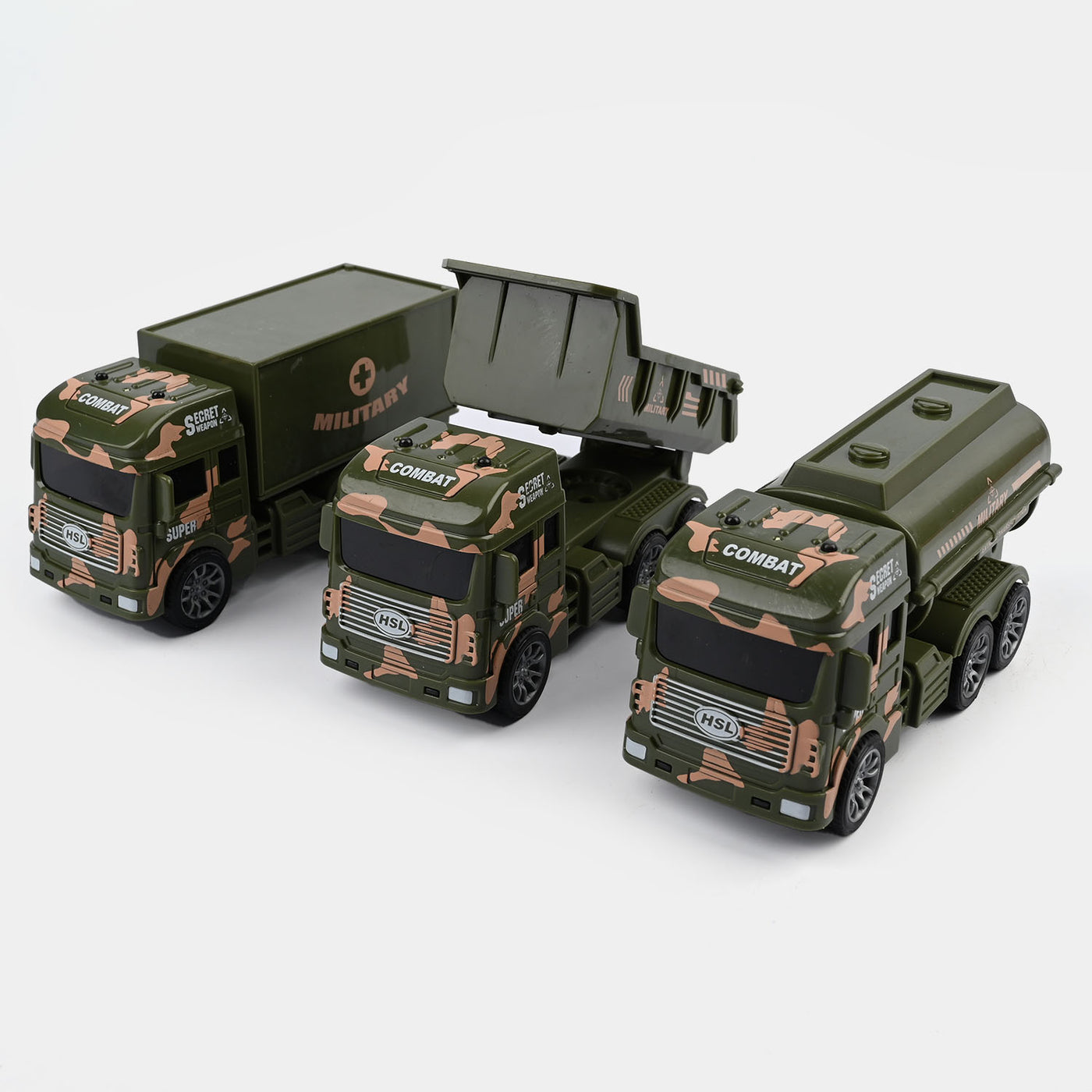 Cool Inertia Military Vehicle For Kids