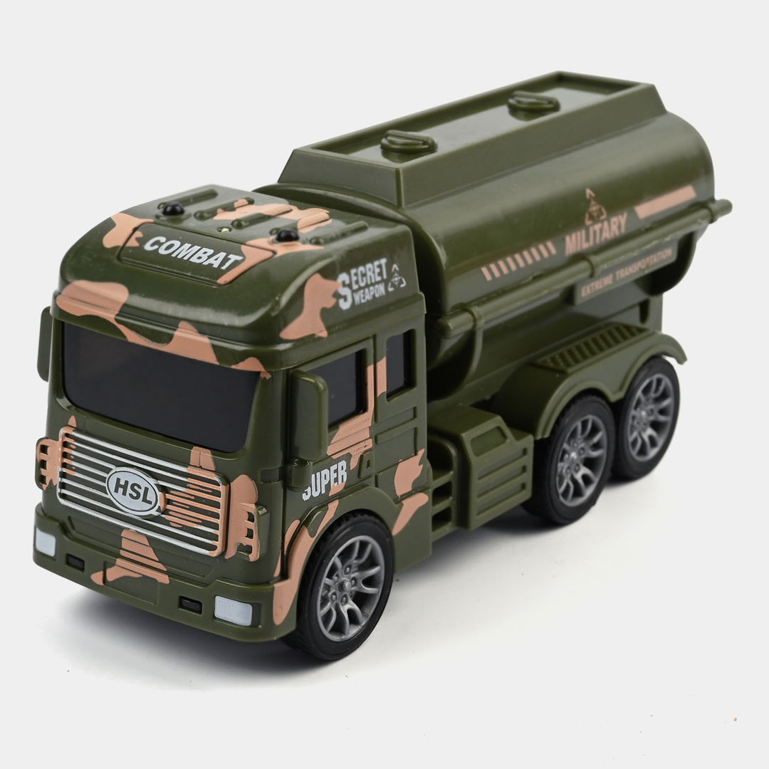 Cool Inertia Military Vehicle For Kids