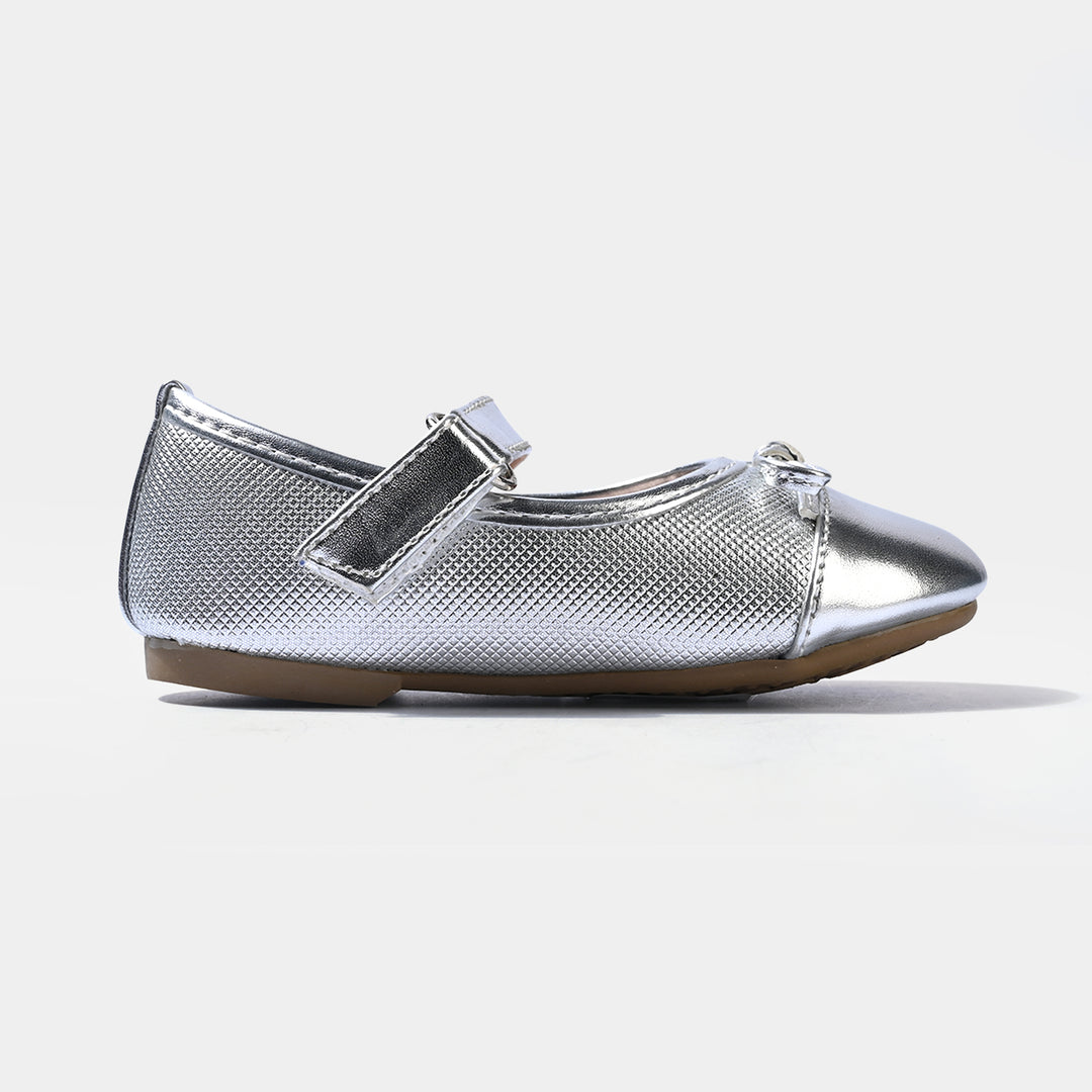Girls Pumps ZP-132-SILVER