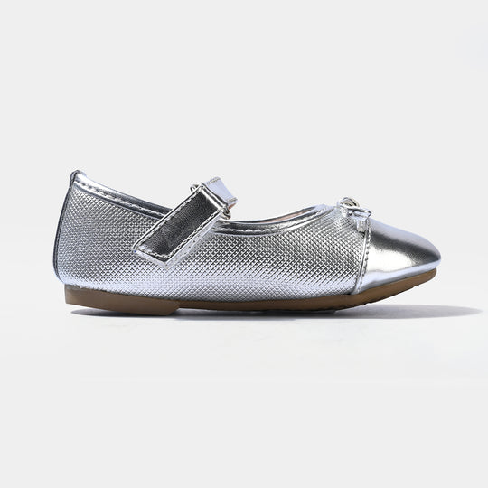 Girls Pumps ZP-132-SILVER