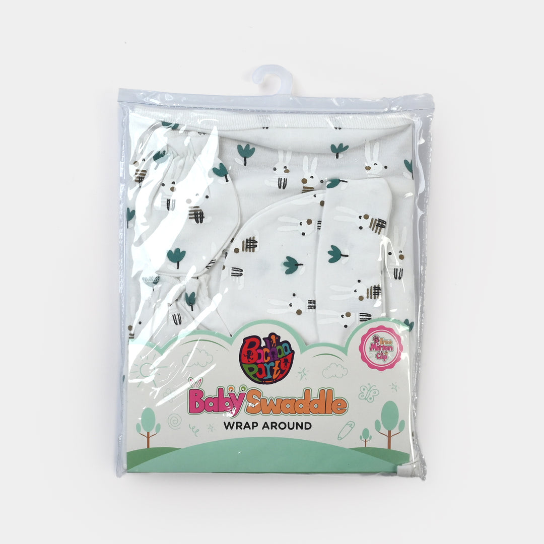 Infant Big Swaddle with Cap & Mittens