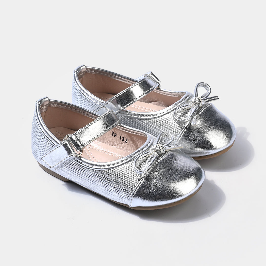 Girls Pumps ZP-132-SILVER