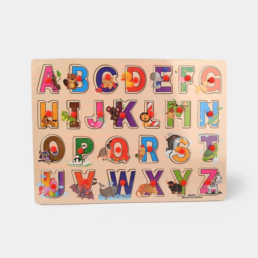 Alphabet Wooden Puzzle Board Game
