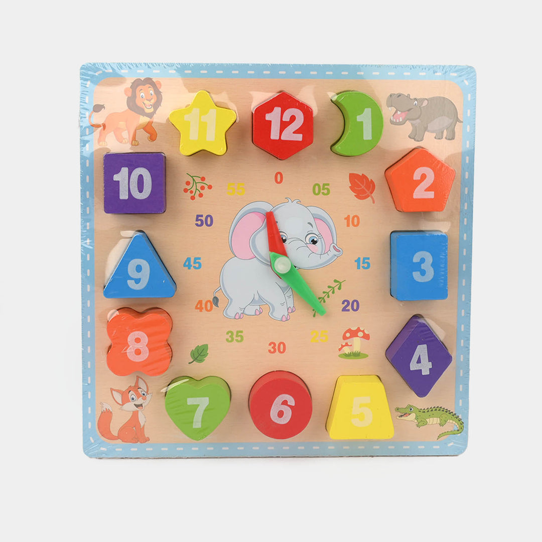 Clock Puzzle For Kids