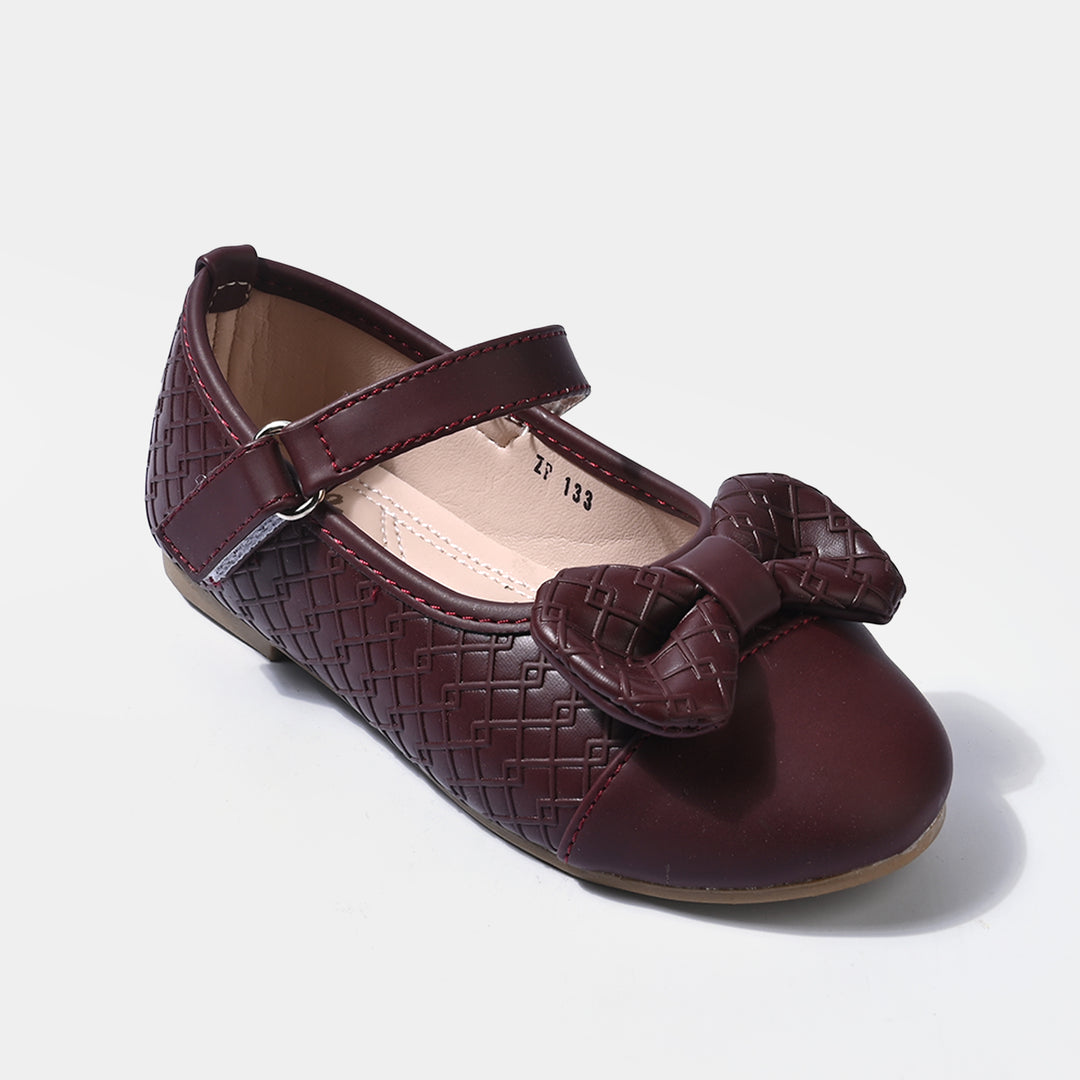 Girls Pumps ZP-133-MAROON