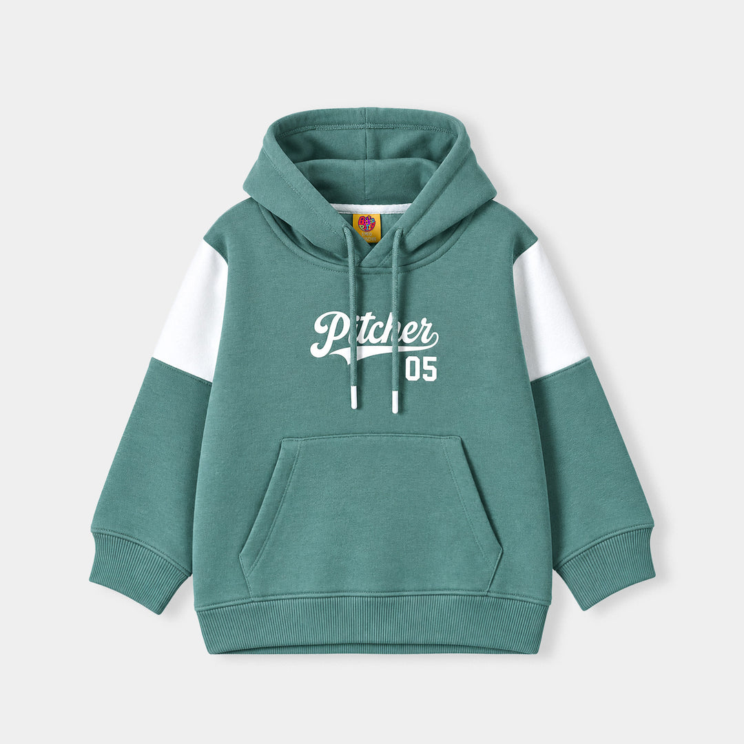 Boys Fleece Pullover Pitcher-Arctic