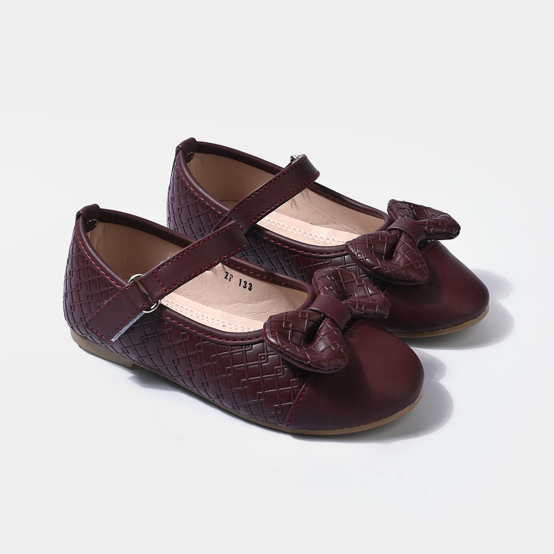 Girls Pumps ZP-133-MAROON