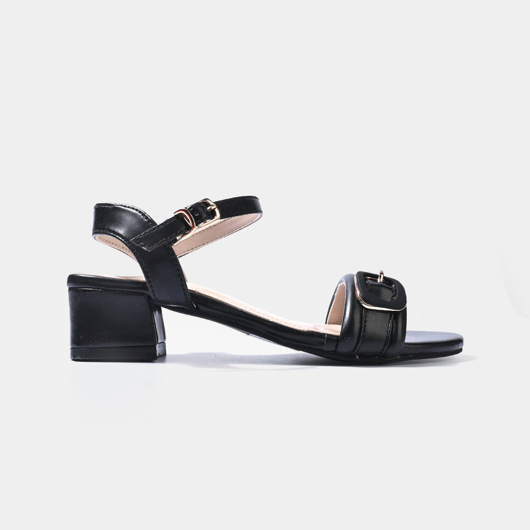 Girls Heel sandal ZP-108-BLACK
