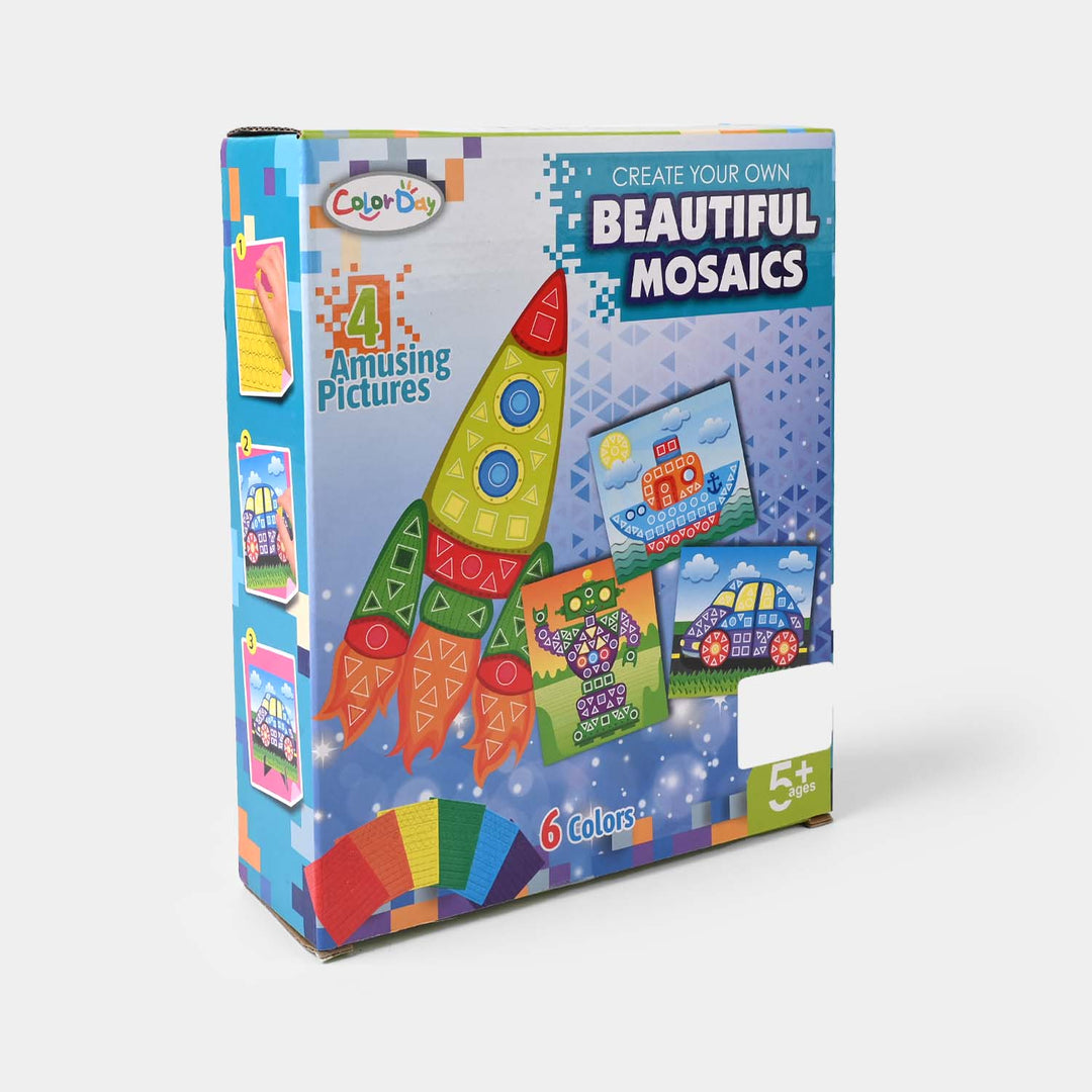 Create Your Own Beautiful Mosaics | DIY Craft Kit for Kids