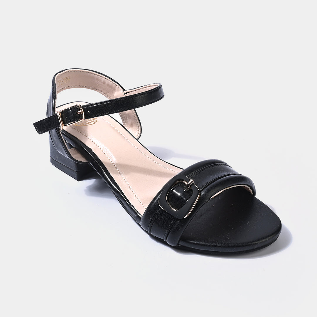 Girls Heel sandal ZP-108-BLACK