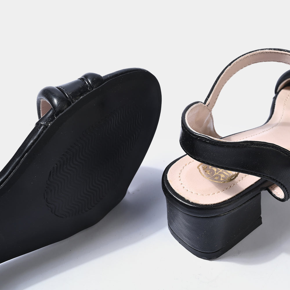 Girls Heel sandal ZP-108-BLACK