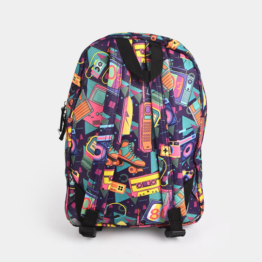 Elegant Printed Backpack