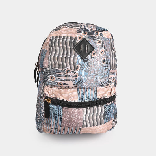 Elegant Printed Backpack